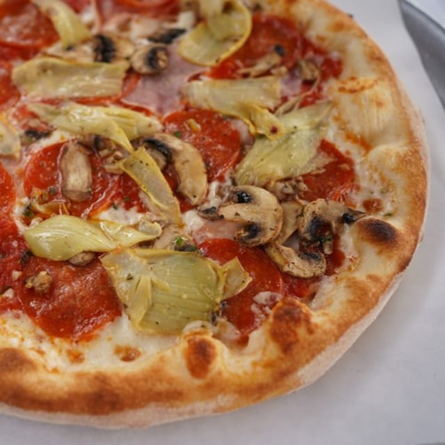 Capricciosa Pizza.