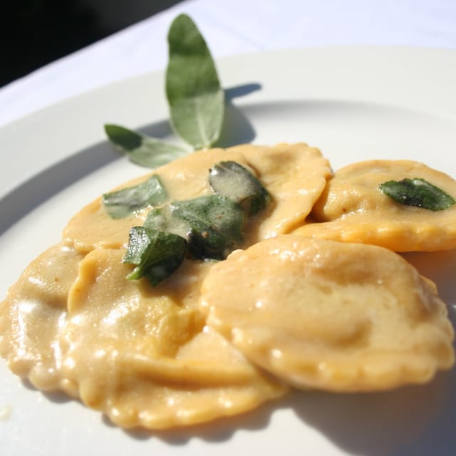 Pumpkin Ravioli.