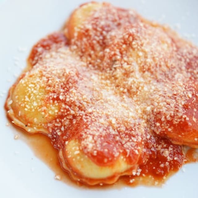 Spinach Ravioli.