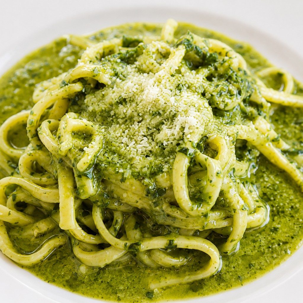 Tonnarelli al Pesto.