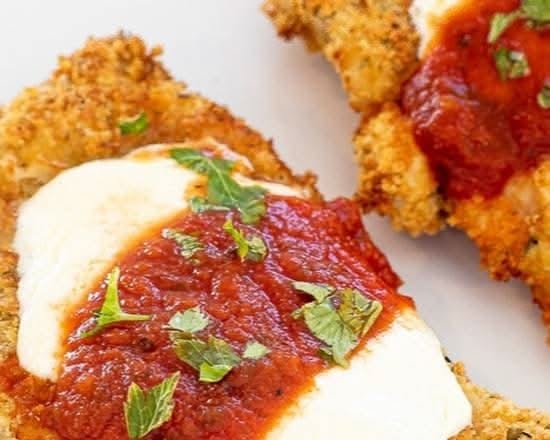 Chicken Parmigaina.